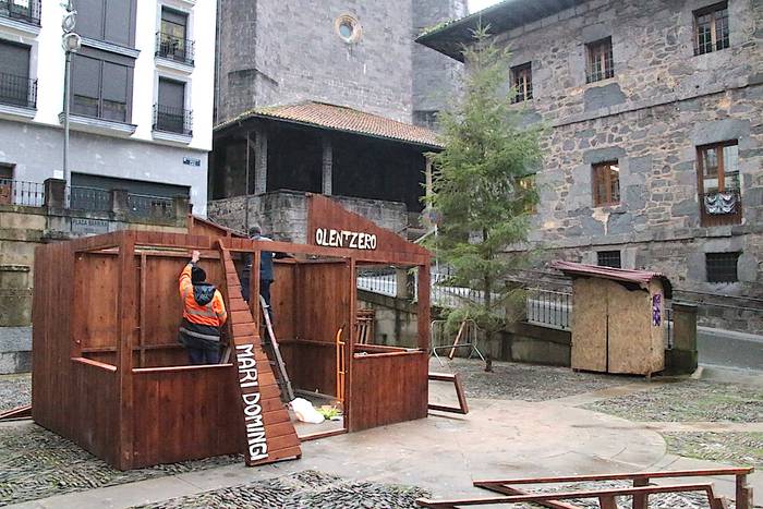 Astebururako gertu izango dute etxolatxoa Olentzerok eta Mari Domingik