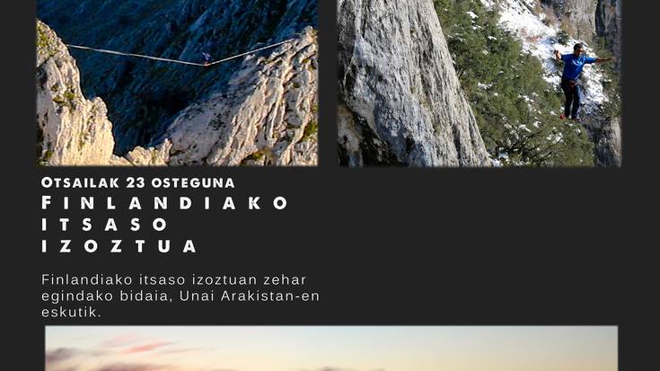 Otsailean hitzaldiak: highline eta itsaso izoztua