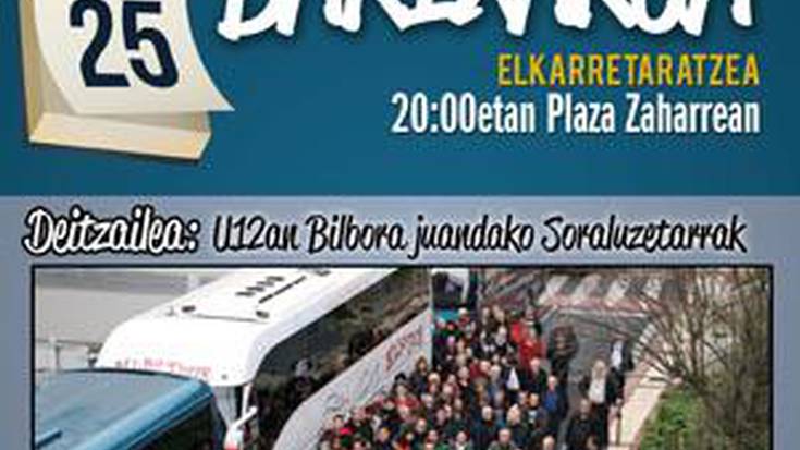 Hilero Plaza Zaharrean egingo den elkarretaratzean parte hartzeko dei egin du Herrirak