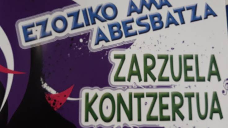 Abesbatzaren zarzuela kontzertua