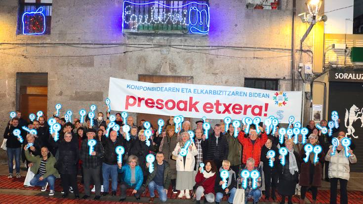 "Konponbidearen eta elkarbizitzaren ateak parez pare zabaldu nahi eta behar ditugu"