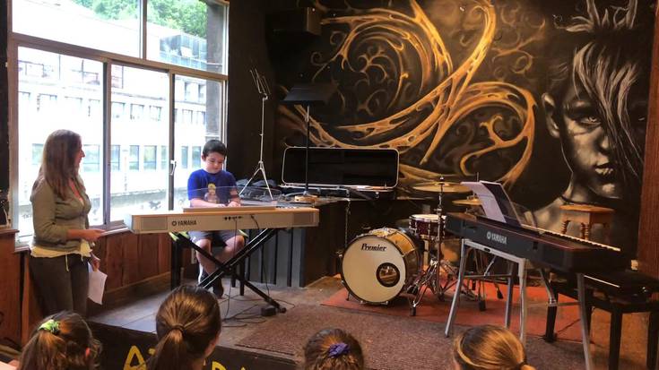 Piano ikasleen musika saioa