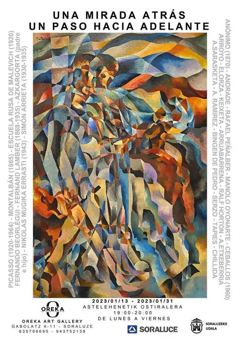 Erakusketa (Oreka Art): 'Begirada bat atzerantz, pausu  bat aurrerantz'