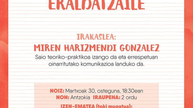 ERRESPETUA, GATAZKEN ERALDATZAILE