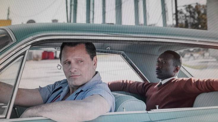 'Green Book' filmaren proiekzioa