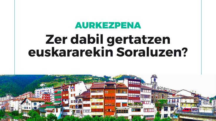 Hitzaldia: "Zer dabil gertatzen euskararekin Soraluzen?"