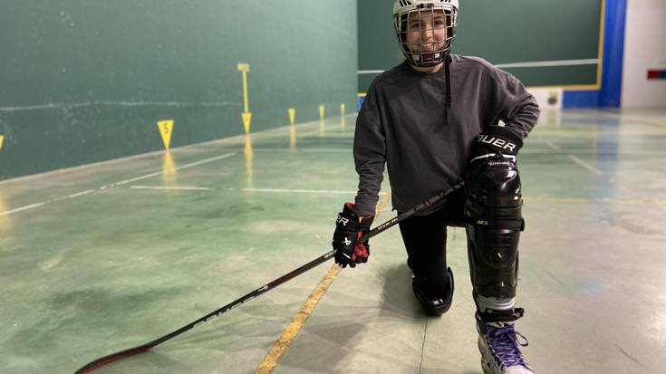 Aiora Ballesteros: "Mistoa da lerro-hockeya eta ohikoagoa da berdintasun handiagoa izatea"
